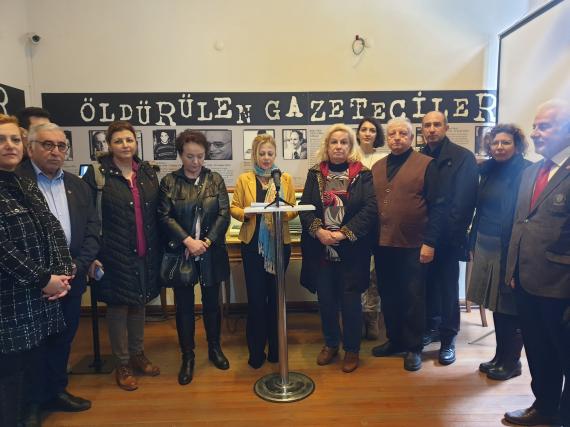 İGC öldürülen gazetecileri andı