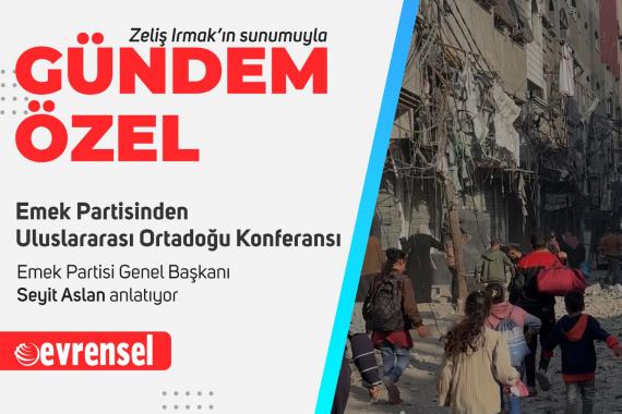 EMEP, Uluslararası Ortadoğu Konferansı düzenleyecek