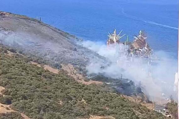 İzmir Aliağa’daki orman yangını kontrol altına alındı