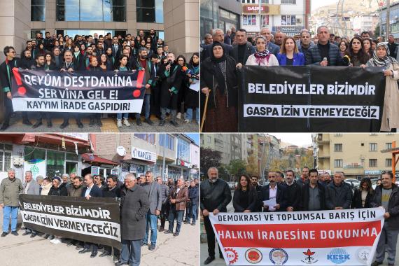 Kayyım protestoları sürüyor: "Bu darbeleri kabul etmiyoruz"