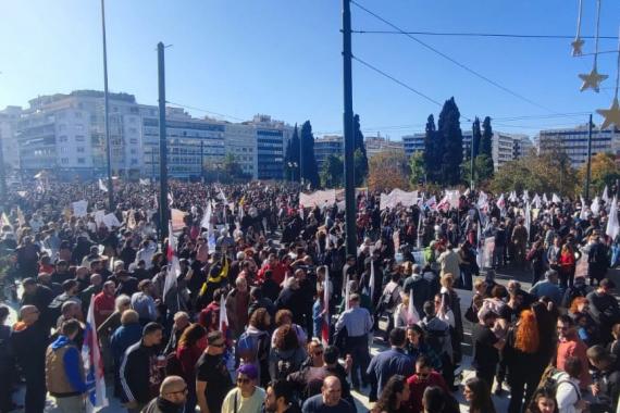 Yunanistan'da genel greve çıkıldı