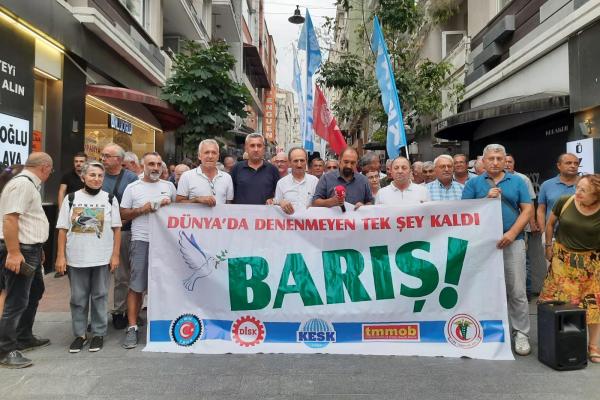 1 Eylül Dünya Barış Günü eylemi Samsun