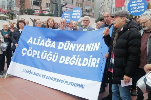 Aliağa emek ve demokrasi platformu açıklama yaptı