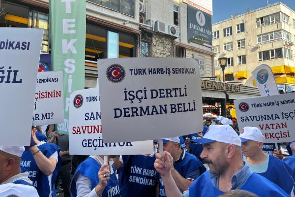 türk iş Ankara'da açıklama yaptı 