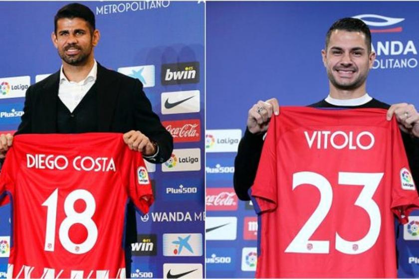 A. Madrid'de çifte imza: Costa ve Vitolo resmen takımda