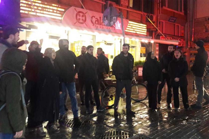 Kadıköy'de tek tip kıyafet dayatması protesto edildi