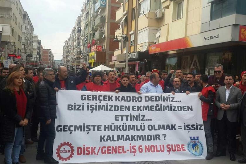 İzmir’de kadro eylemi: Eşitlik sağlanana kadar mücadele