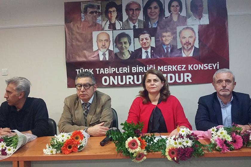 Mersin'den 'TTB yöneticilerini serbest bırakın' çağrısı