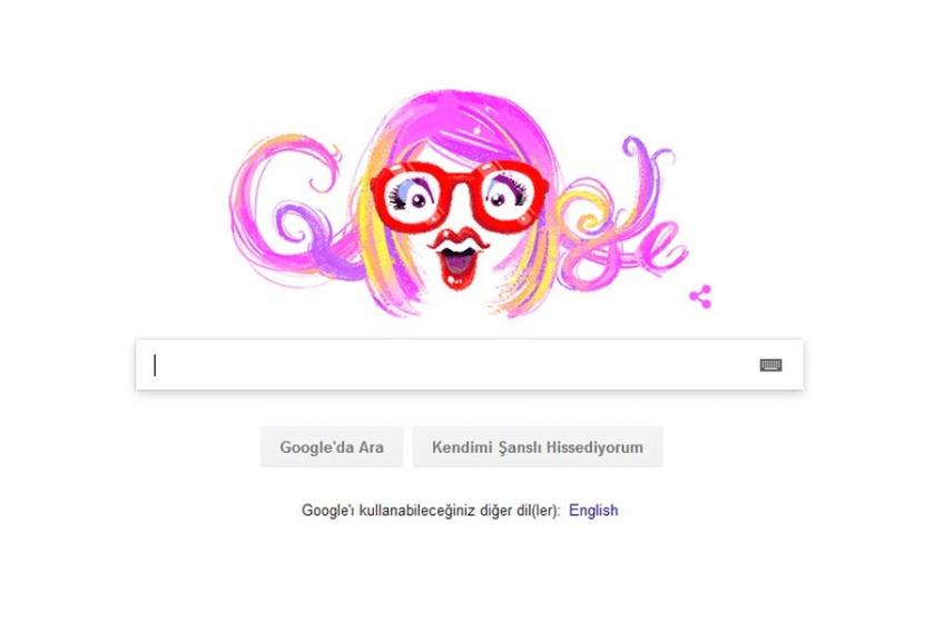 Google, Aysel Gürel'in doğum gününü Doodle'la kutladı