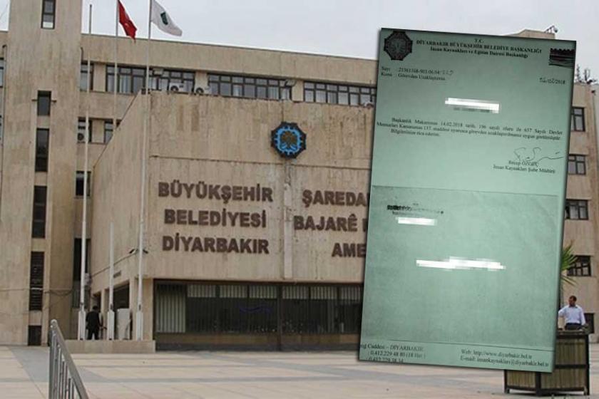 Diyarbakır Büyükşehir Belediyesinde 57 kişi işten çıkarıldı!