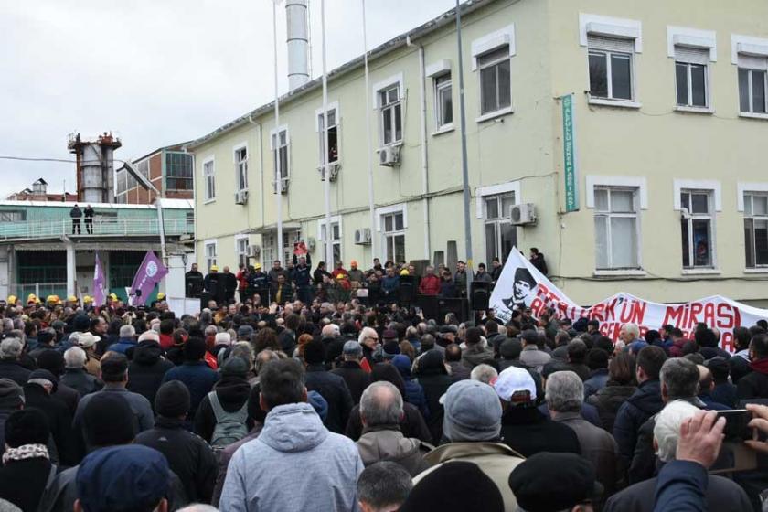 Üreticiyi dinle şeker fabrikalarının özelleştirmesini durdur