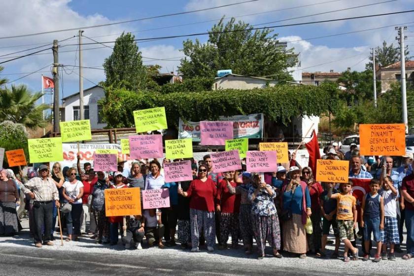 Kuşadası'nda mahkemenin 'kalker ocağı' kararı sevindirdi