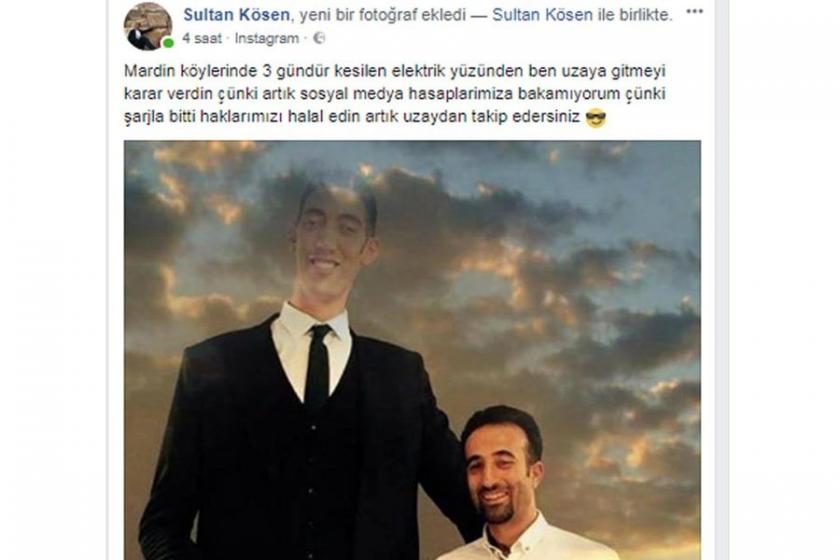 Sultan Kösen, Mardin'deki elektrik kesintilerine tepki gösterdi