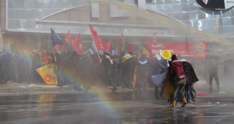 İzmir'deki saldırı protesto edildi