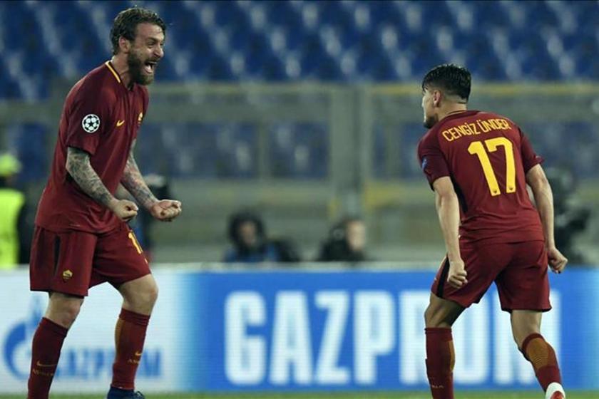 Şampiyonlar Ligi'nde Roma ve Liverpool yarı finale yükseldi