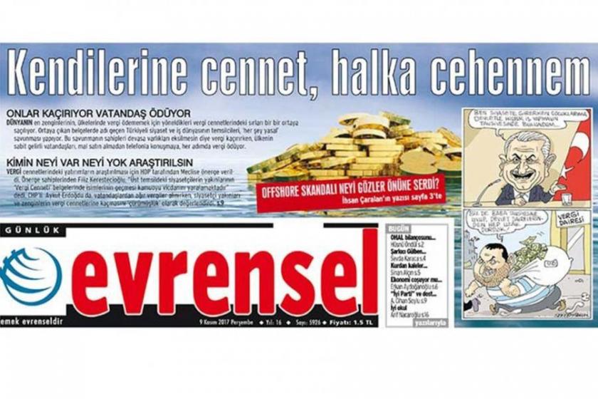 Basın örgütlerinden Evrensel’le dayanışma çağrısı