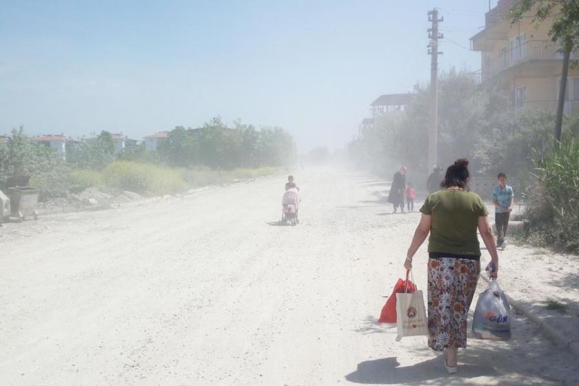 Sarayköy halkı isyan etti: Toz, toprak içinde kaldık