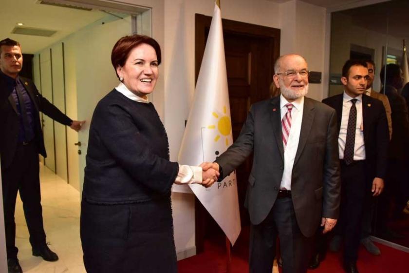 Temel Karamollaoğlu, Meral Akşener ile baş başa görüştü