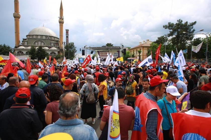 Bölge illerindeki 1 Mayıs'ta ortak mücadele vurgusu yapıldı