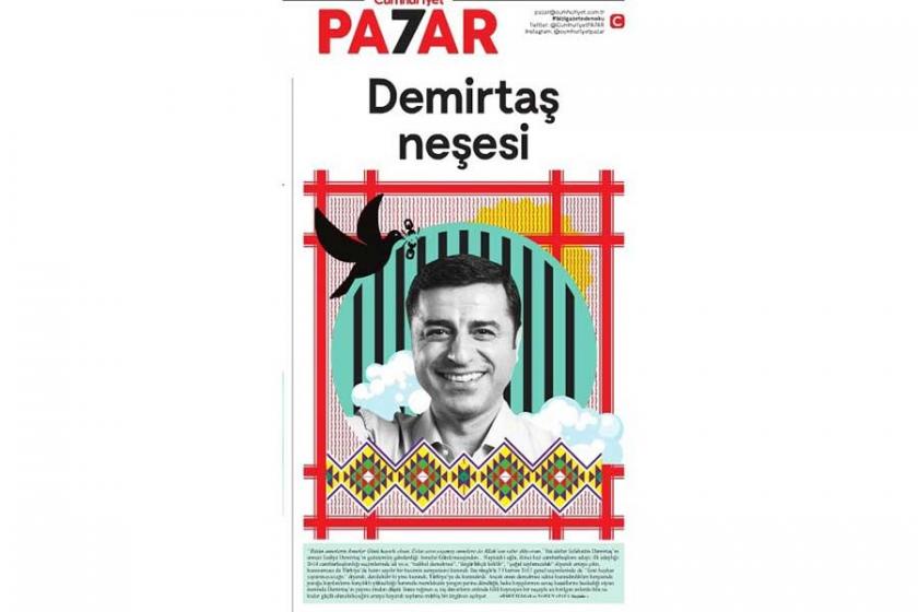 Demirtaş'a 'Cumhuriyet PA7AR' sansürü: Annemin demeci var diye…