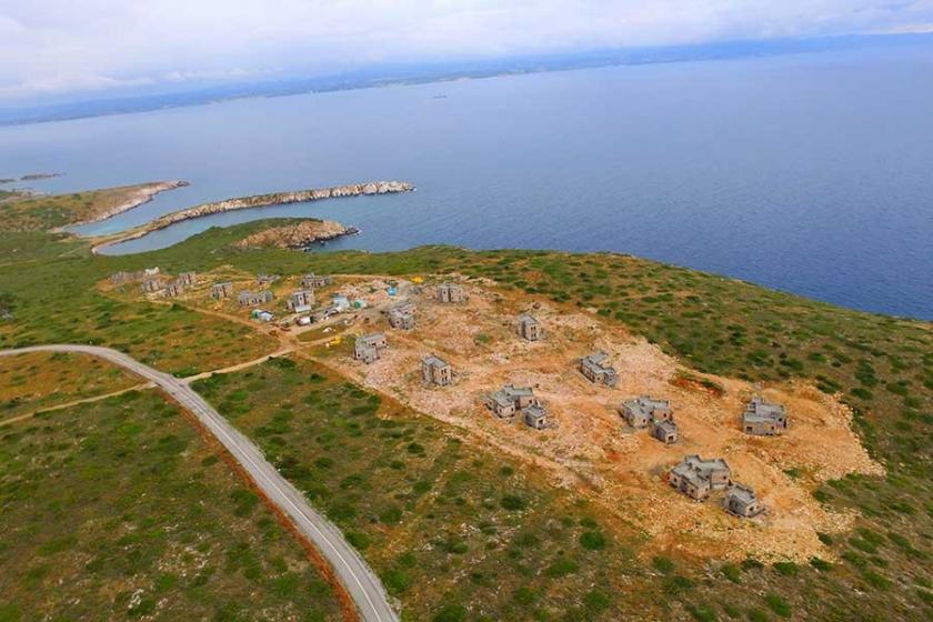 Bozcaada'nın bakir koylarına villa tehdidi