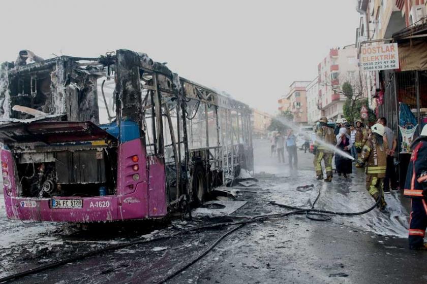 Otobüs yangınlarında kaçak yakıt şüphesi