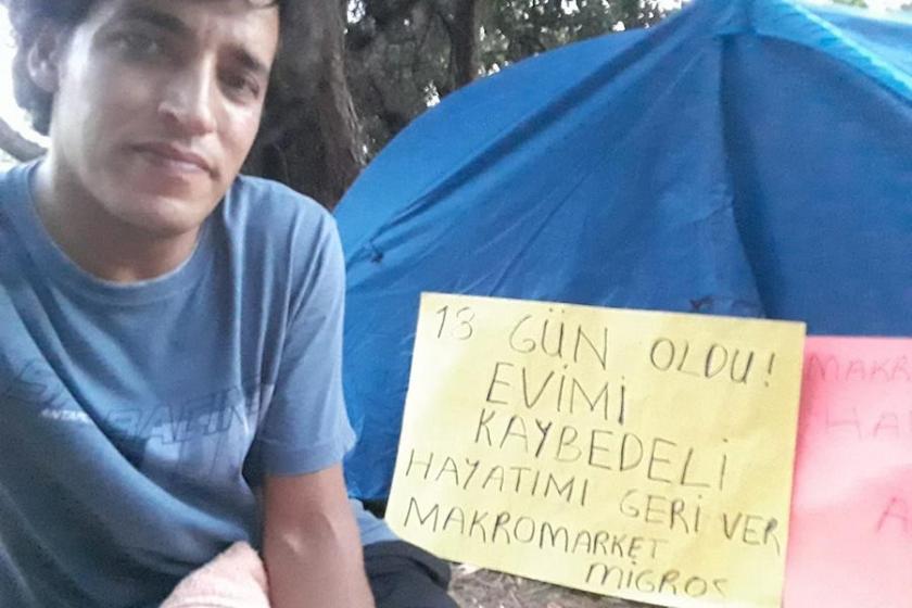 Evini kaybetti, çadırda kalıyor: İnsanlığa son mektup