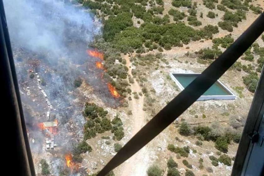 Ege ve Akdeniz'de orman yangınları