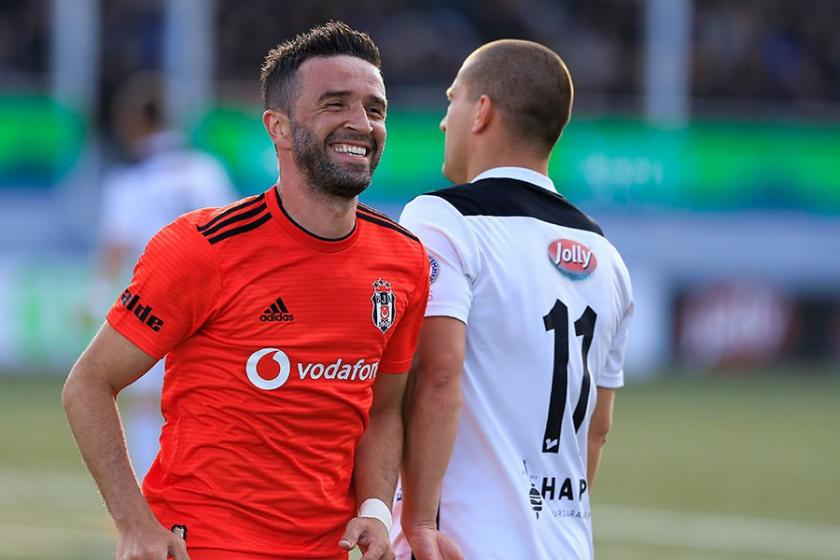 B36 Torshavn'ı 2-0 mağlup eden Beşiktaş, turu yarıladı