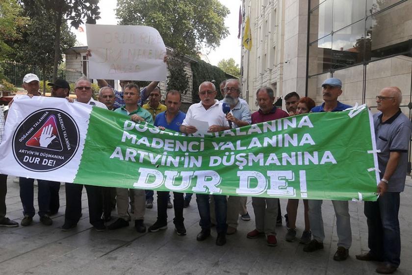 Galatasaray Meydanı'nda 'HES'leri durdurun' çağrısı