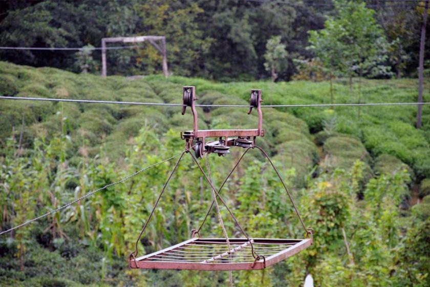 Rize'de ilkel teleferik can aldı