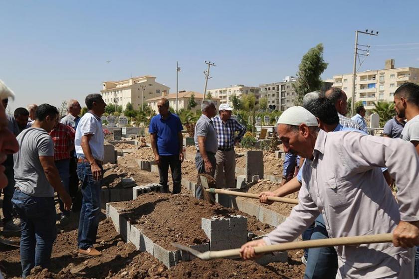 Mardin'de cenazeye güvenlik soruşturması