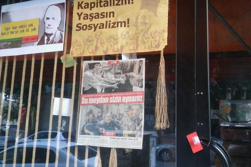 Kafeyi ‘örgüt propagandası’ suçlamasıyla mühürlediler