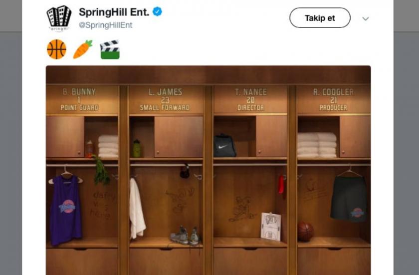 LeBron James, Space Jam 2’yi hayata geçirecek