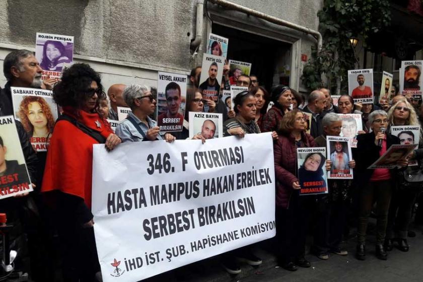 'Hasta mahpus Hakan Erbilek serbest bırakılsın'