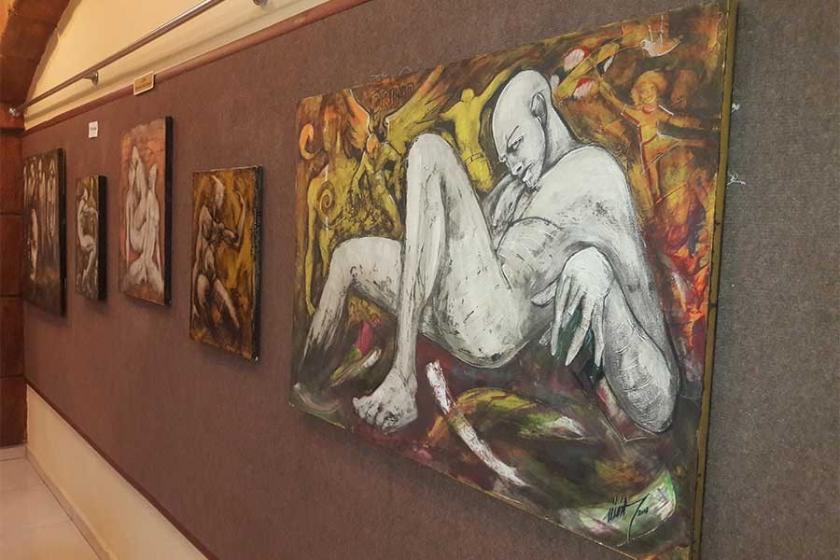 Resim öğretmenlerinden Tarsus'ta 'Organize Sanat' sergisi