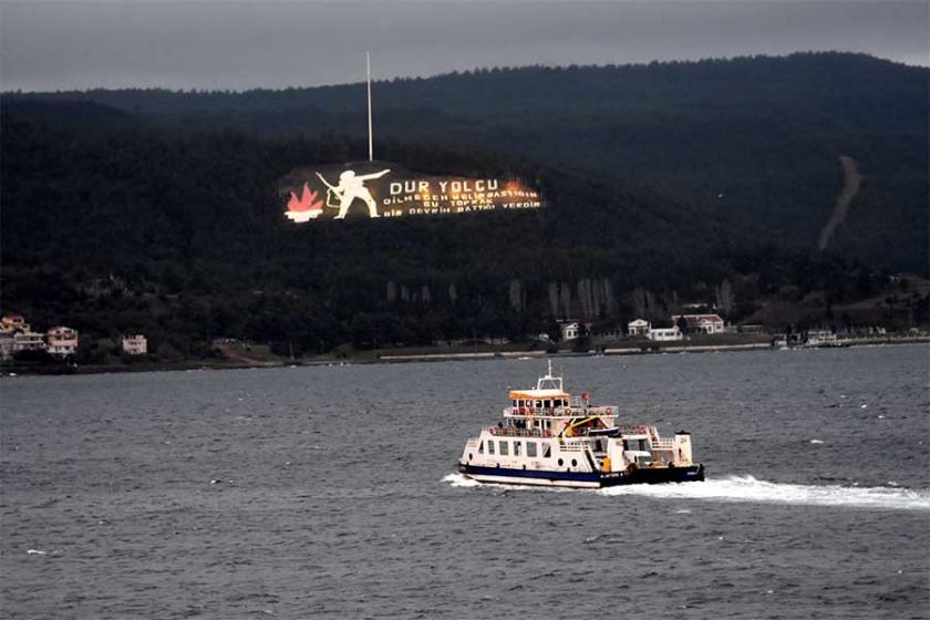 Gökçeada ve Bozcaada'ya yarınki feribot seferleri iptal edildi