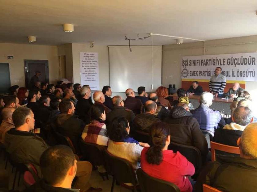 EMEP İstanbul İl Örgütü Memet Kılınçaslan'ı andı