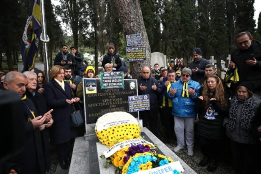 Lefter Küçükandonyadis, ölümünün 7. yılında mezarı başında anıldı