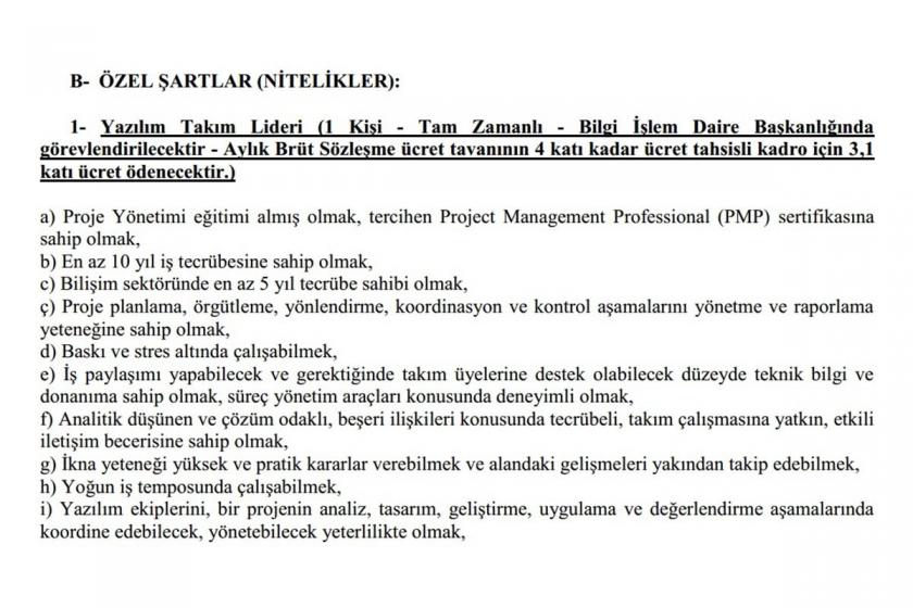 İbiş’in şartları: Baskı ve stres altında çalışabilmek