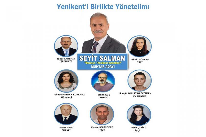 Kocaeli Yenikent Muhtar Adayı Salman: Birlikte yönetmek için adayız