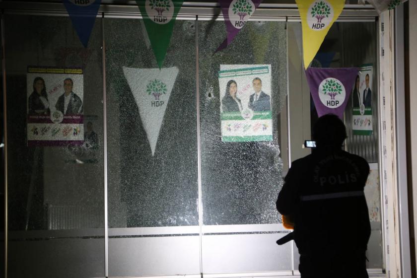 Siirt'te HDP bürosuna silahlı saldırı