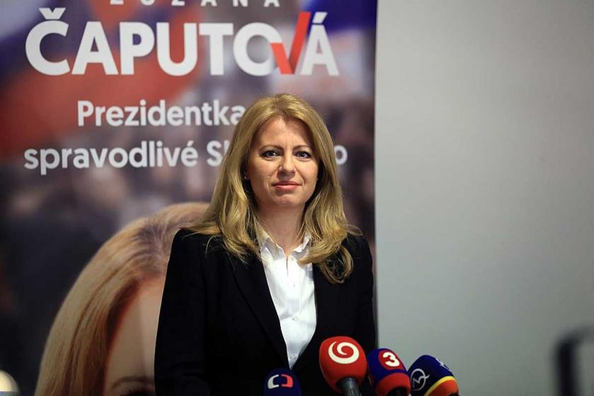 Slovakya'da cumhurbaşkanlığı seçimini Zuzana Caputova kazandı