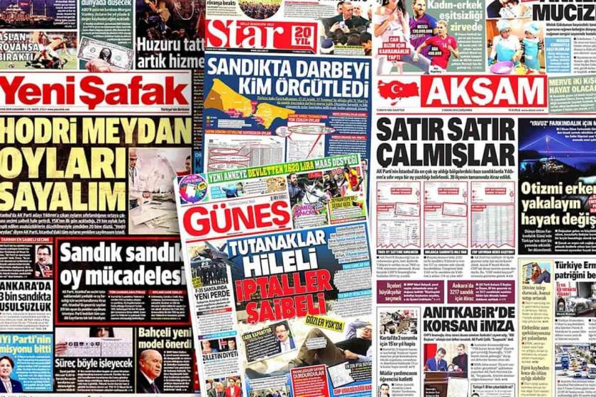 AKP’ye yakın medya 'İstanbul'da sandık darbesi' taarruzunda