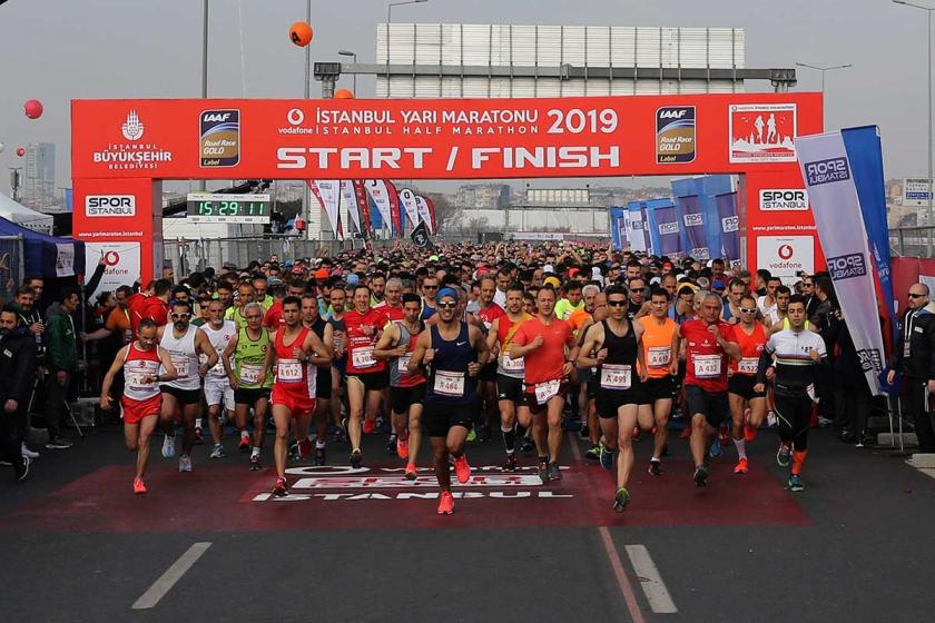 Vodafone İstanbul 14. Yarı Maratonu'na Kenyalılar damga vurdu