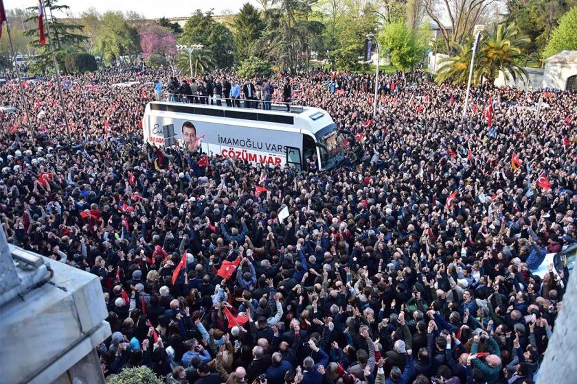 İstanbul Büyükşehir Belediye Başkanı Ekrem İmamoğlu  görevi devraldı