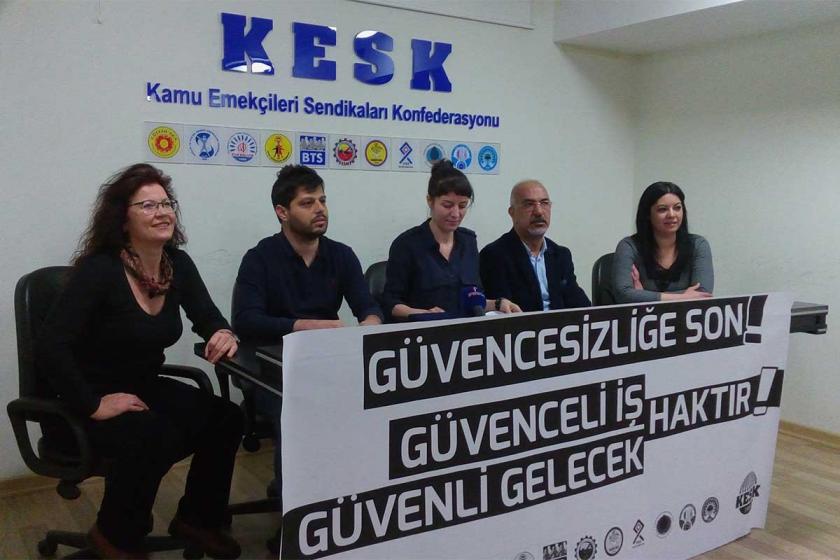 KESK’ten “Güvenceli iş, güvenli gelecek haktır” kampanyası