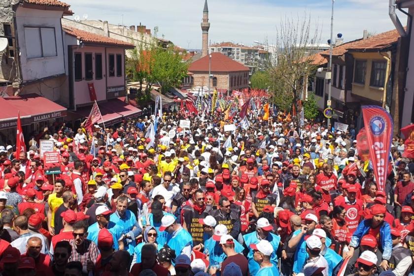 Eskişehir'de emekçiler 1 Mayıs alanına sığmadı