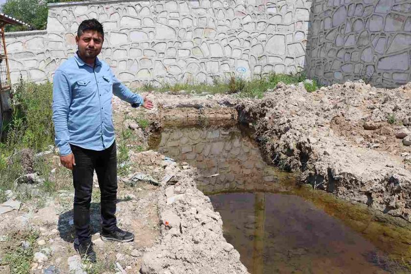 Denizli Acıpayam depreminden sonra yüzeye zehirli su çıkmaya başladı