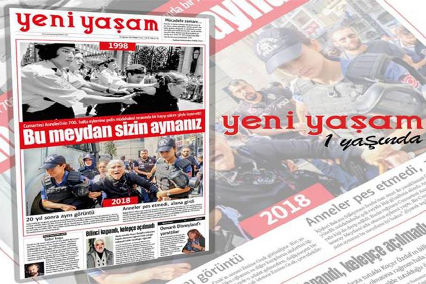 Yeni Yaşam Gazetesi 1 yaşında!